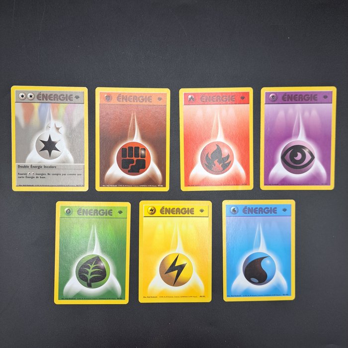 Wizards of The Coast - 1 editie Pokémon 7 cartes Energie - 1999