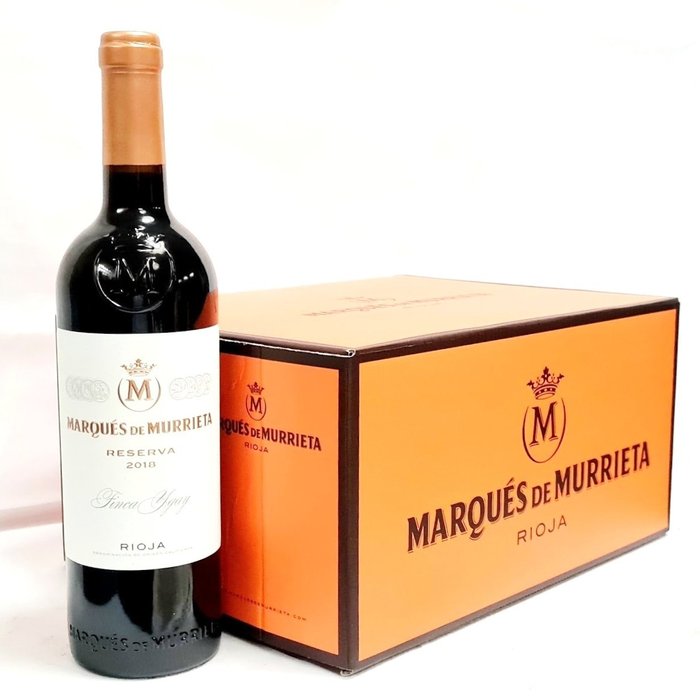 2018 Marqués de Murrieta - Rioja Reserva - 6 Bottiglie (0,75 L)