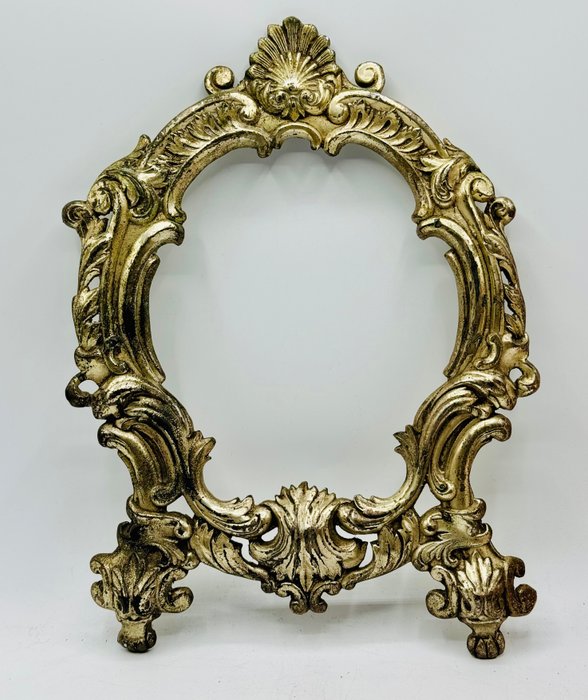 Grand Cadre Corne d'Abondance - Style Louis XV - Bronze, En alliage