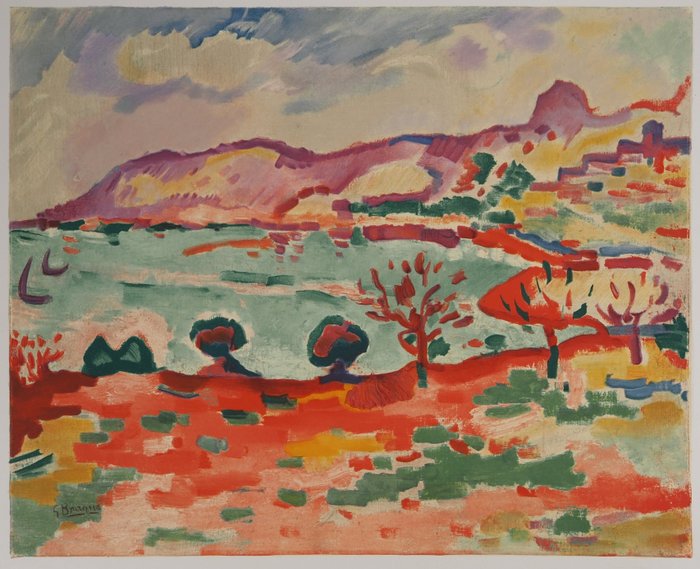 Georges Braque (1882-1963) - Paysage à l'Estaque