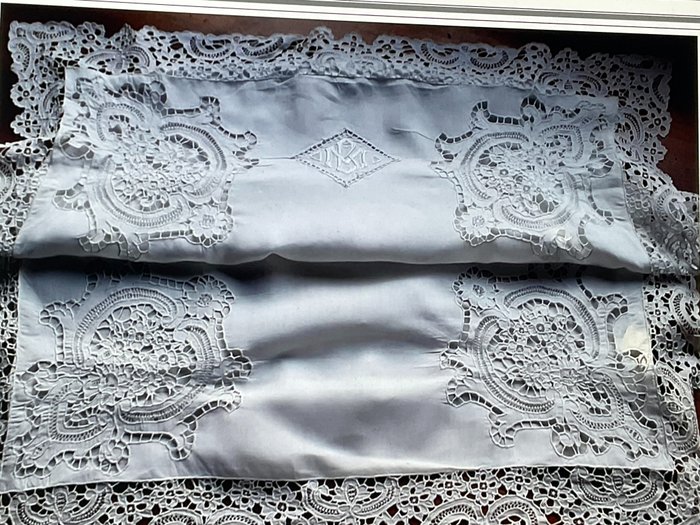  (1) 文艺复兴时期蕾丝枕套 - 垫子 - 60 cm - 65.5 cm