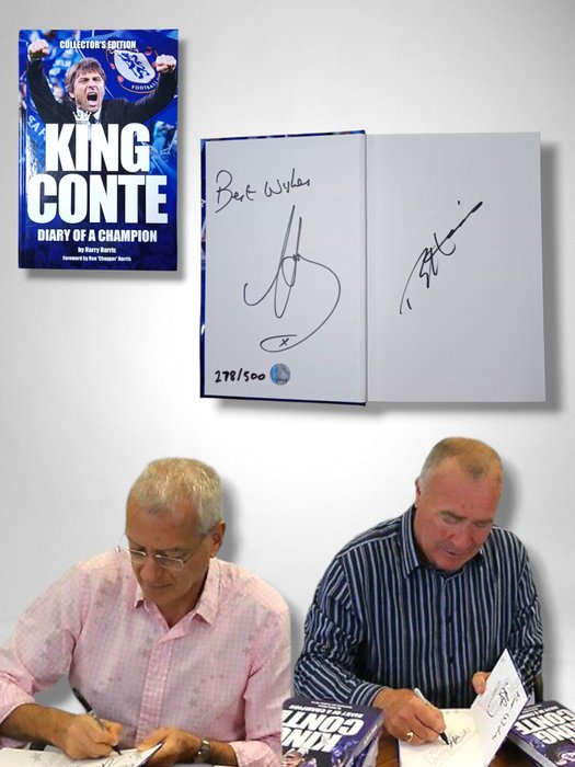 Chelsea - Championnat d'Angleterre de Football - King Conte , Harris Harris and Ron Harris - 2017 - Livre, édition limitée/collector