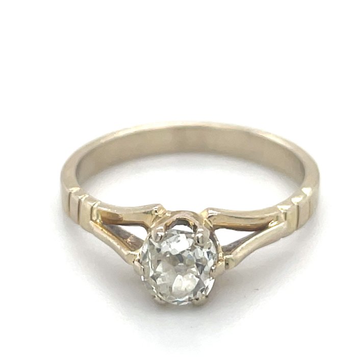 Δαχτυλίδι - Λευκός χρυσός Διαμάντι 