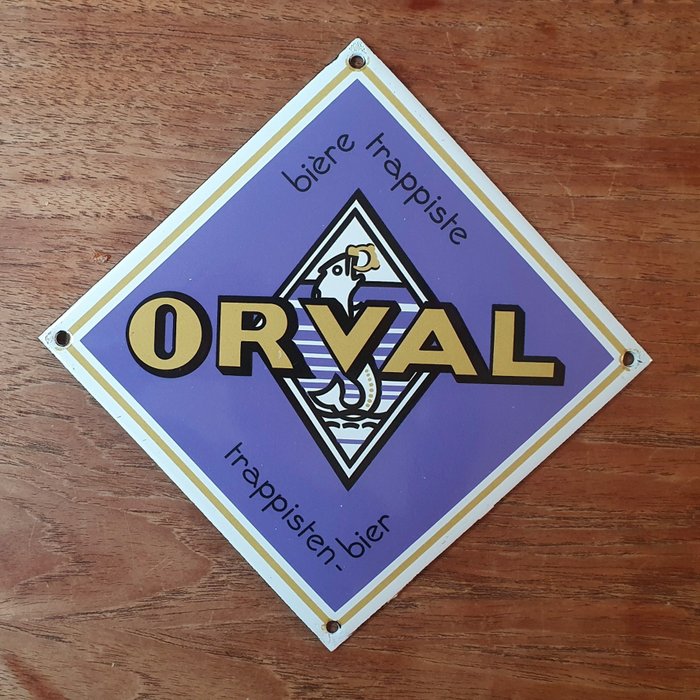 Orval Trappiste - Placa de porta bonita / sinal de publicidade em