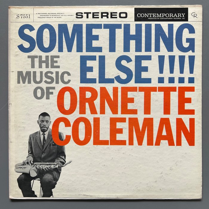Ornette Coleman - Something Else!!! (1st stereo pressing) - LP 專輯 - 1959/1959