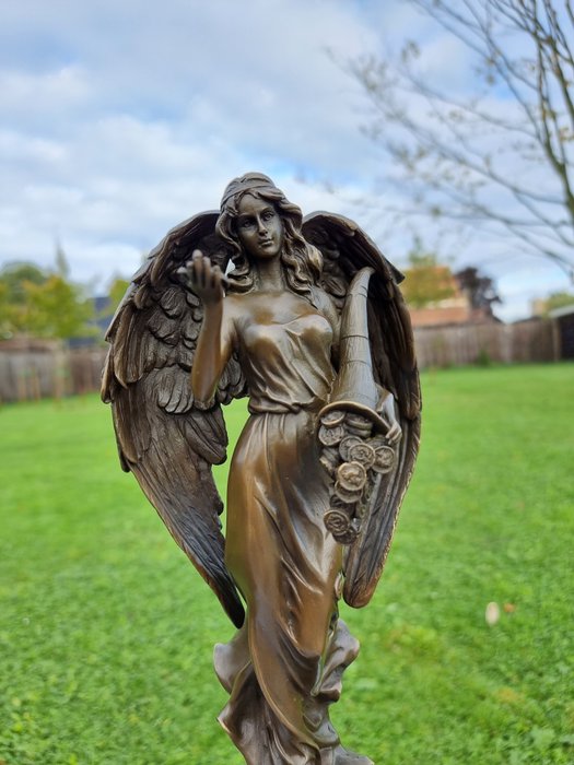 Bronzen Lady Fortune Standbeeld – Brons