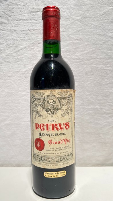 1987 Petrus - Pomerol - 1 Bottiglia (0,75 litri)
