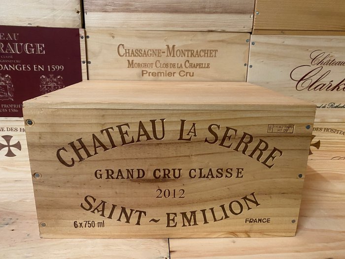 2012 Chateau La Serre - 圣埃米利永 Grand Cru Classé - 6 Bottles (0.75L)
