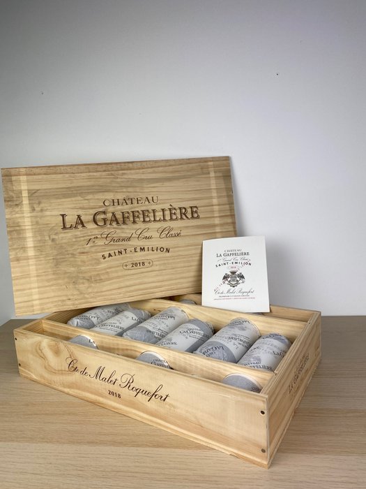 2018 Château La Gaffeliere - 圣埃米利永 1er Grand Cru Classé B - 6 Bottles (0.75L)
