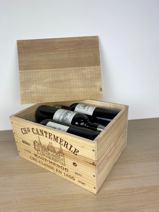 2017 Château Cantemerle - Bordeaux, Haut-Médoc Grand Cru Classé - 6 Flasker  (0,75 l)
