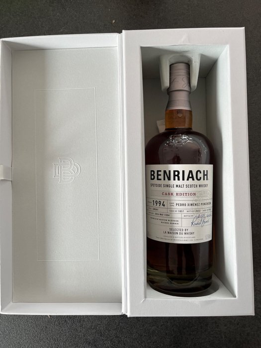 Benriach 1994 27 years old Cask Edition - Cask no. 1857 - Original bottling - 70cl