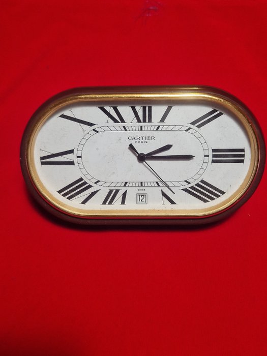 Orologio da tavolo - Cartier - Smalto - 21° secolo