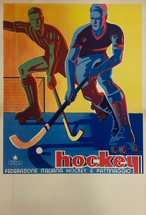 Anonymous - Federazione Italiana Hockey e Pattinaggio - anii `50