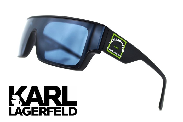 Karl Lagerfeld - KL6062S 002  - Exclusive Designer Model -  Black Acetate - Urban Design -*New* - Sonnenbrille