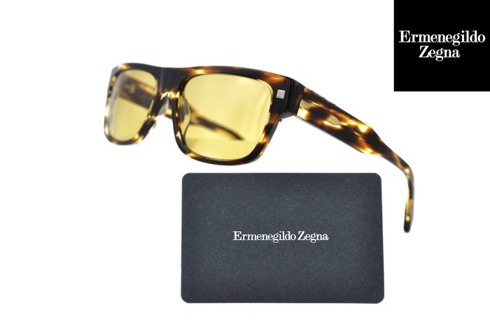 Ermenegildo Zegna - No Reserve Price - EZ0088 50J - Exclusive Acetate Design - Yellow Lenses by Zeiss - *New* - Occhiali da sole