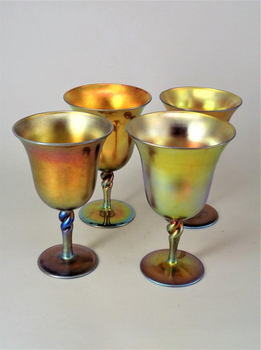 Frederic Carder - Steuben Glassworks - 酒杯 (4)