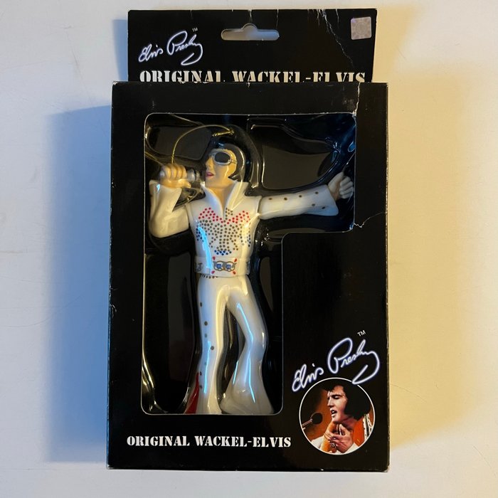 Elvis Presley - Original Wackel-Elvis, 68 Comback Special Funko POP - 2x  Figure - Limited edition, Official merchandise memorabilia item - 1990/2021  - Catawiki