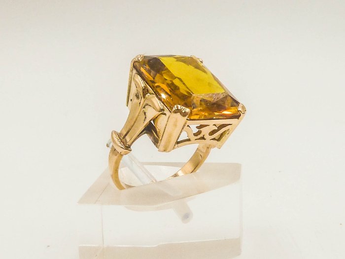 Anello - 18 carati Oro giallo 