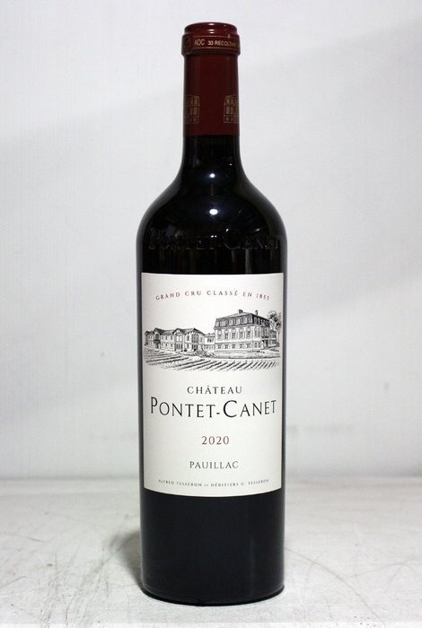 2020 Chateau Pontet Canet - Pauillac 5ème Grand Cru Classé - 1 Garrafa (0,75 L)