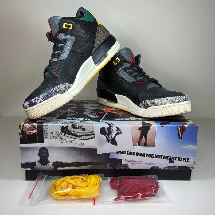 Air Jordan - Nike Air Jordan 3 Retro SE 'Animal Instinct 2.0' - Zapatillas de deporte - Talla: Zapatos / UE 42