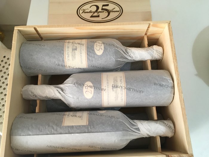 2019 Arnaldo Caprai, Sagrantino di Montefalco "25 Anni" - 翁布裡亞 DOCG - 6 瓶 (0.75L)