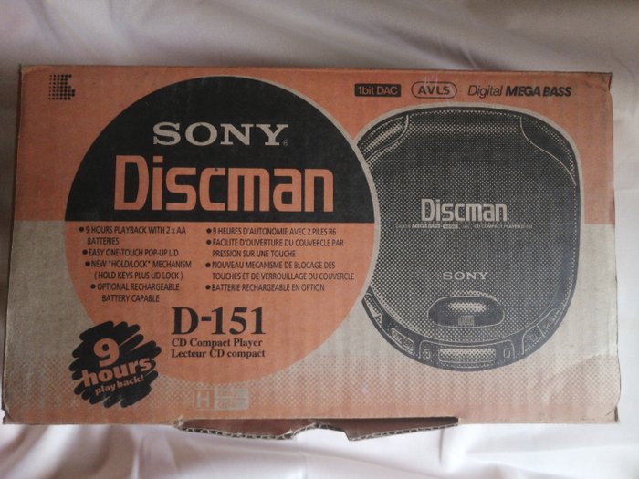 Sony - D-151 - CD-afspiller