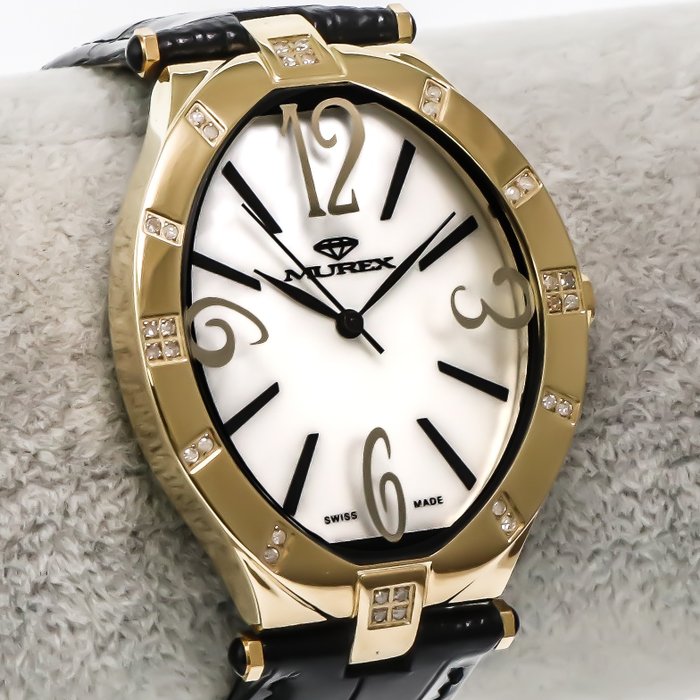 Murex - Swiss Diamond Watch - RSL815-GL-D-7 Black strap - Sans Prix de Réserve - Femme - 2011-aujourd'hui