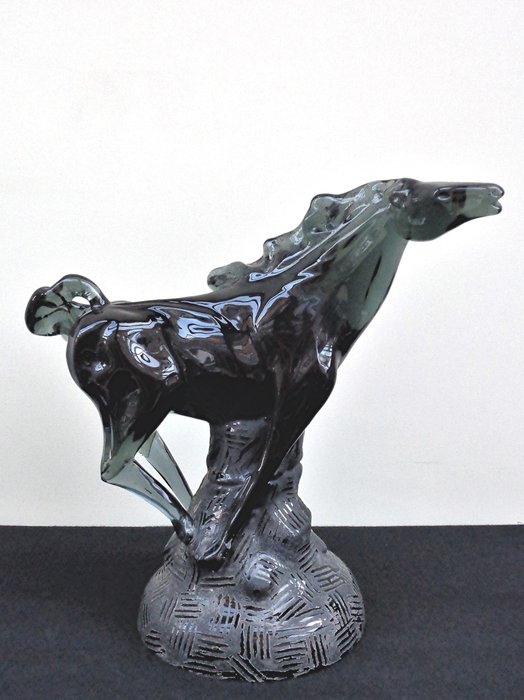 Pino Signoretto - Escultura de cavalo - Vidro