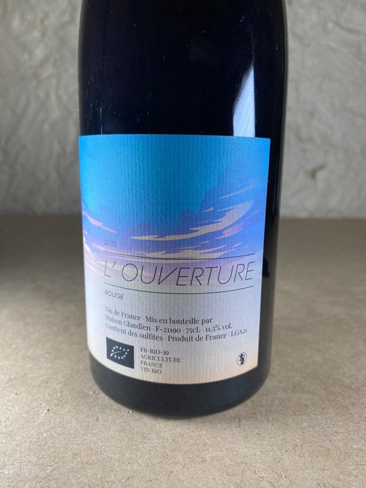 2021 Maison Glandien - L’Ouverture (Tino Kuban) - Burgundia - 1 Bottle (0.75L)