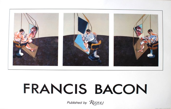 Francis Bacon (after) RIZZOLI, New York - Francis Bacon, 1983 - Década de 1980