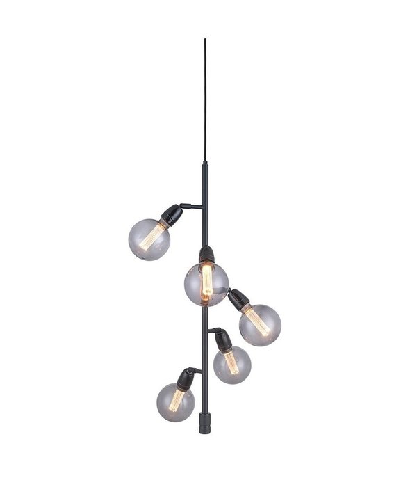 Halo Design Michael Waltersdorff - Lampe à suspendre - Boussole - Noir - Métal, Porcelaine