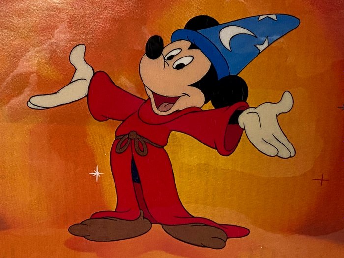 Walt Disney - 1 Original Animation Sericel of Mickey Mouse, begränsad upplaga (1988)