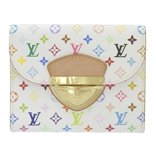 Louis Vuitton Multicolore Joey Wallet - White Wallets, Accessories