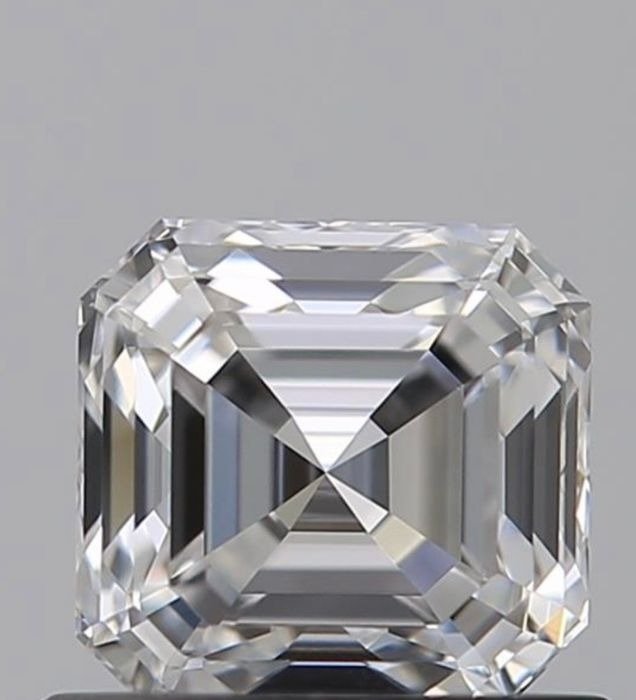 1 pcs Diamante - 0.70 ct - Asscher - D (incoloro) - VVS2