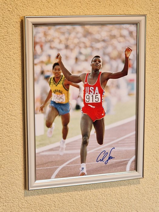 USA – Olympische Spelen – Carl Lewis – 1984 – Foto