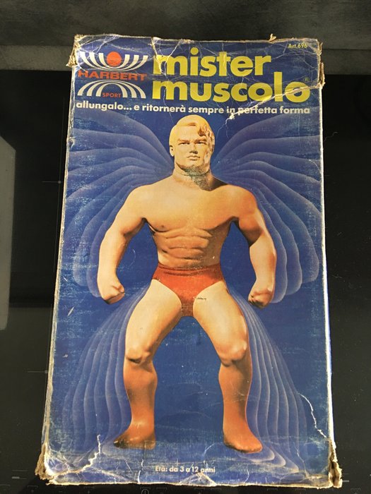 Harbert - Stretch Armstrong Mister Muscolo - Action Figures 1977 Mister  Muscolo Sport - 1970-1979 - Italy - Catawiki
