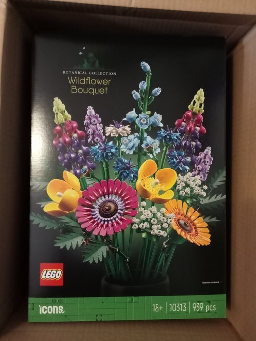 Lego - Icons - 10313 - Bukiet Polnych Kwiatów - MISB - 2000-obecnie -  Catawiki