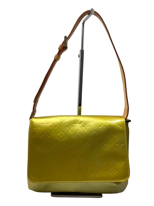 Louis Vuitton Monogram Vernis Thompson Street Green Shoulder Bag