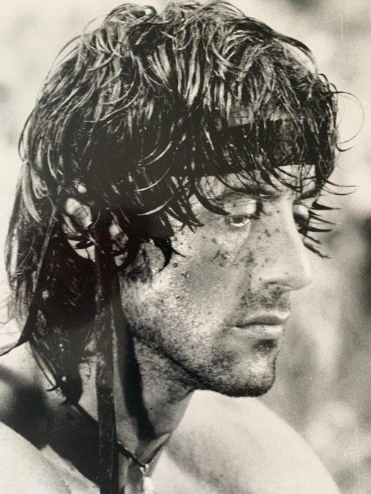 Rambo – Sylvester Stallone – Hollywood Collectibles – 1 – Verzamelaarsuitgave Nice selection of vintage photographs