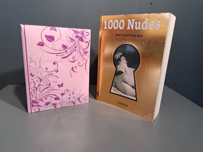 Taschen, en gebroeders Biederen - 96 Erotische ansichtkaart in fotoalbums - 1960