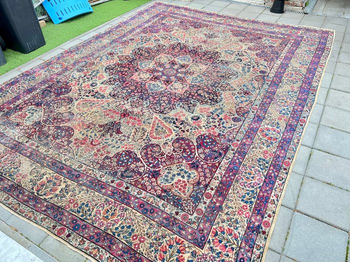 Kirman Rawer antic - Carpetă - 382 cm - 282 cm
