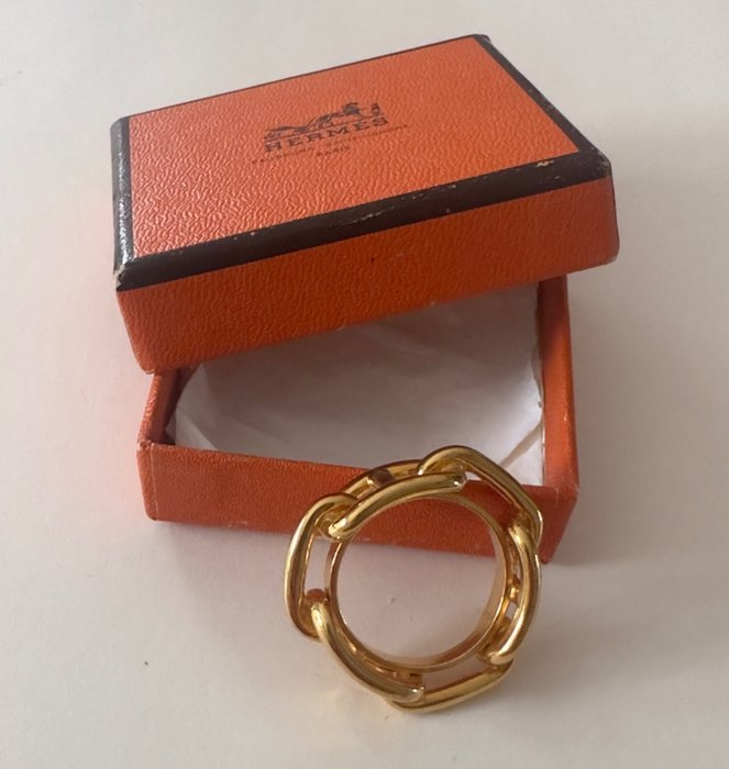 Hermès - anneau de foulard Scarf ring - Catawiki