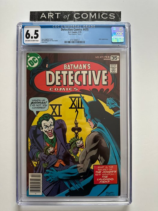 Detective Comics #475 - Joker Appearance - Mark Jewelers - Catawiki