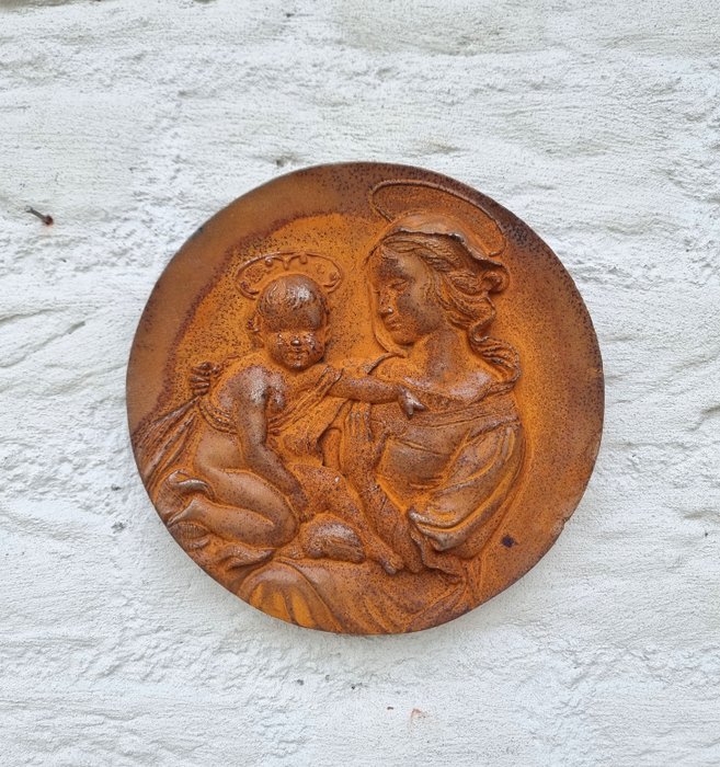 Decoratief ornament - Europa - Madonna plaque