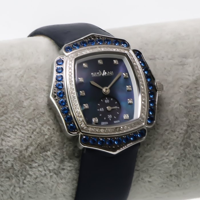 Geovani - Swiss Diamond Watch - GOL593-SL-D-9 - Bez ceny minimalnej
 - Kobieta - 2011-obecnie