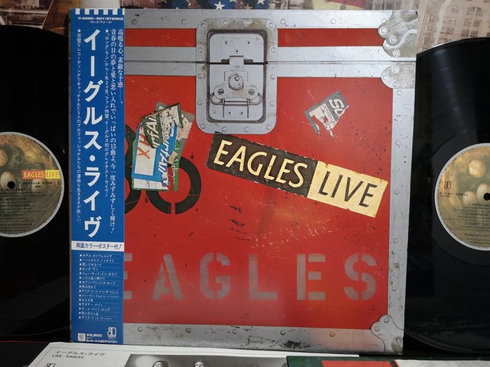 Eagles - LIVE - Album 2 x LP (album doppio) - Prima stampa, Stampa  giapponese - 1980 - Catawiki