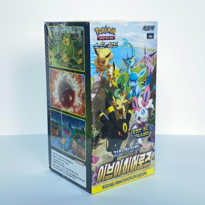Eevee Heroes Booster box Korean (30 packs) Booster box - Pokémon