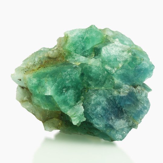 稀有的！海蓝色萤石 水晶群 - 高度: 11 cm - 宽度: 10 cm- 885 g