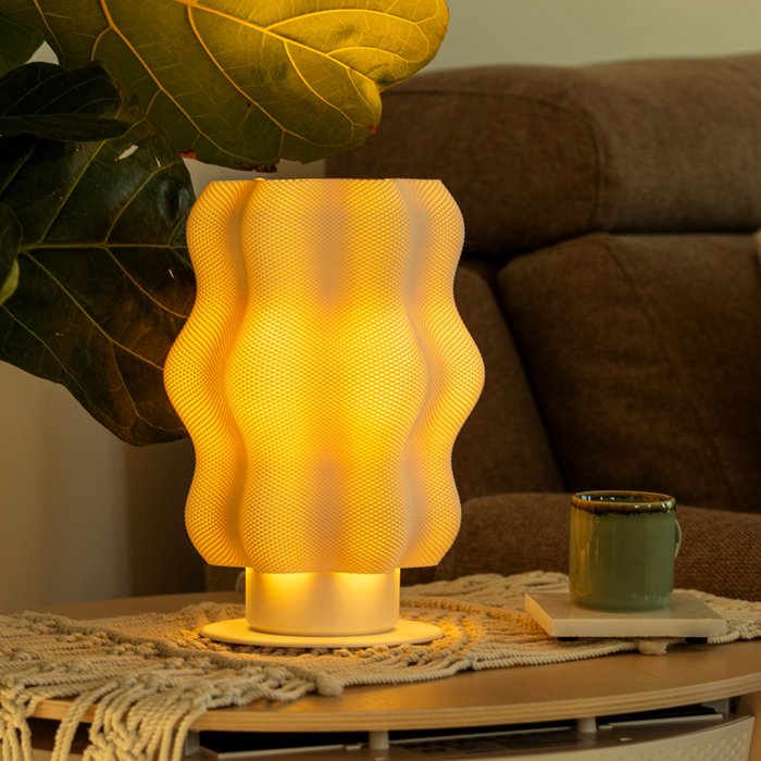 OPSIS Lighting - Lampe de table - "Iris" - Biopolymère
