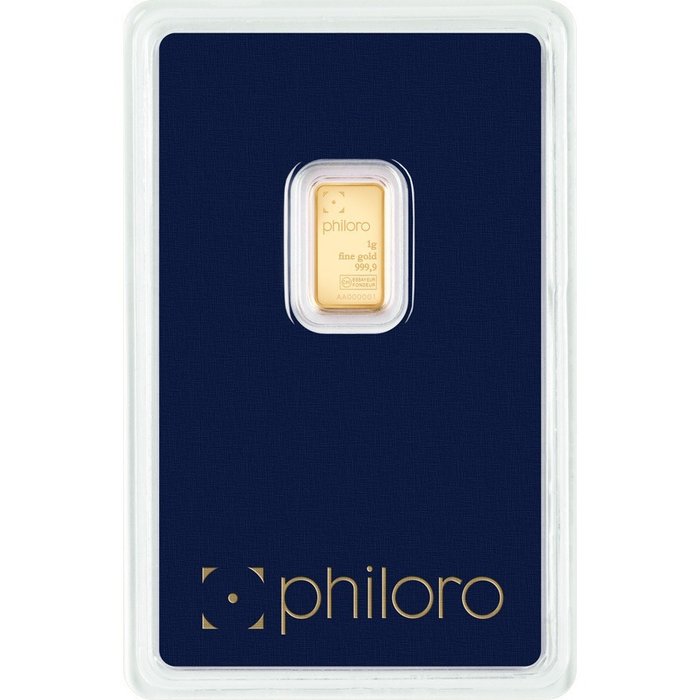 1 gramo - Oro - philoro  (Sin Precio de Reserva)
